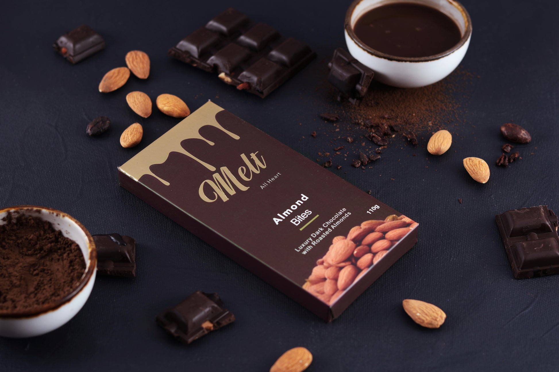Roasted Almond Chocolate Bar